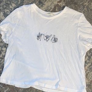 Crop top! Gently used